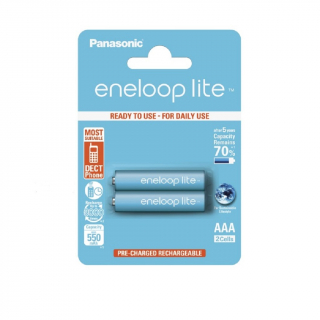 Аккумулятор Panasonic Eneloop Lite AAA 550mAh BL-2