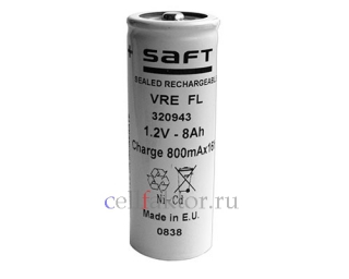 Аккумулятор NiCd SAFT VRE FL 8000 mAh