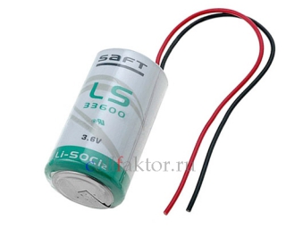 Батарейка литиевая SAFT LS33600 FL