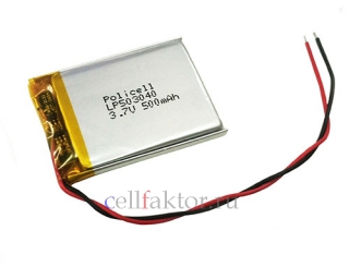 Аккумулятор литий-полимер LP503040-PCM PoliCell