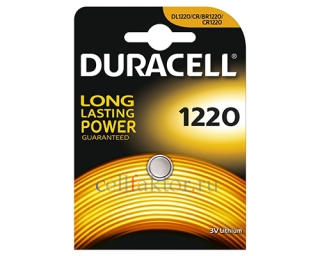Батарейка литиевая DURACELL DL1220 BL-1