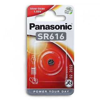 Батарейка PANASONIC SR616 BL-1