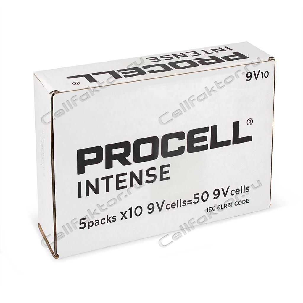 DURACELL PROCELL 6LR61 Intense батарейка алкалиновая купить оптом в СеллФактор с доставкой по Москве и России