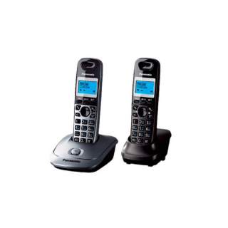 Телефон Panasonic KX-TG2512RU1 DECT - серебристый