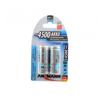 Аккумулятор ANSMANN maxE С/HR14 4500mAh BL-2