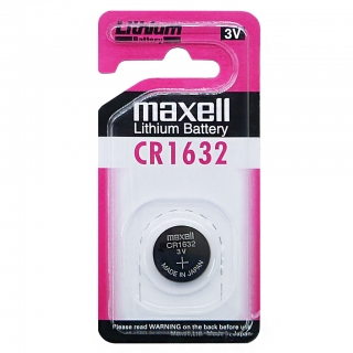 Батарейка литиевая Maxell CR1632 BL-1