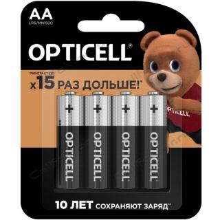 Батарейка алкалиновая OPTICELL BASIC LR6 BL-4