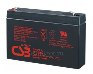 Аккумулятор CSB GP672