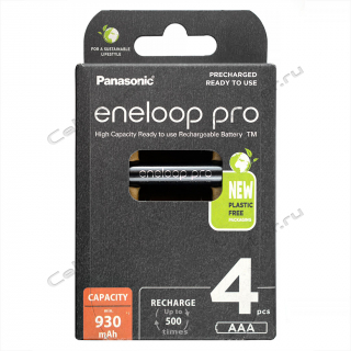 Аккумулятор Panasonic Eneloop Pro AAA 930mAh BL-4