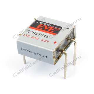 Батарейка литиевая EVE  EF651615 LTC-3PN