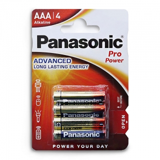 Батарейка PANASONIC Pro Power LR03 BL-4