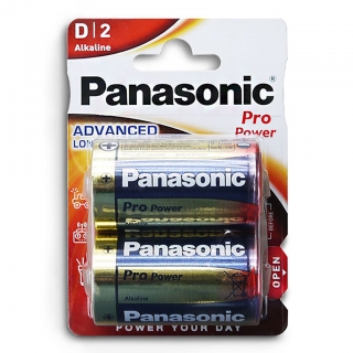 Батарейка PANASONIC Pro Power LR20 BL-2