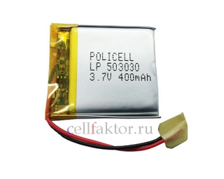 Аккумулятор литий-полимер LP503030-PCM PoliCell