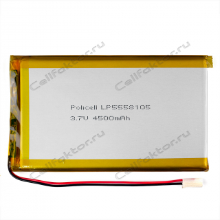 Аккумулятор литий-полимер LP5558105-PCM PoliCell