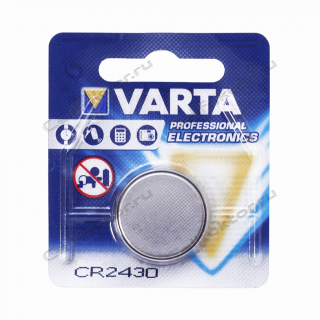 Батарейка литиевая VARTA CR2430 BL-1