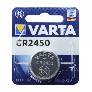 Батарейка литиевая VARTA CR2450 BL-1
