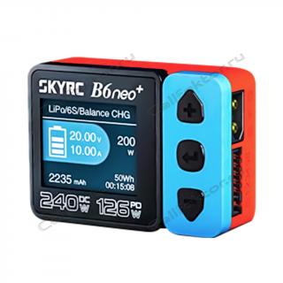 Зарядное устройство SKYRC B6neo+ (SK-100211) Crimson Sky