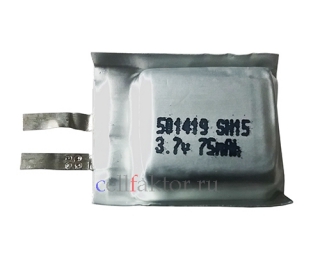 Аккумулятор высокотоковый LP 501419 SH15C 75mAh