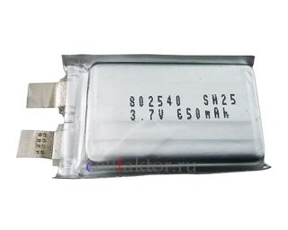 Аккумулятор высокотоковый LP 802540 SH25C 650mAh