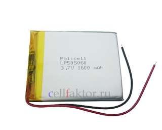Аккумулятор литий-полимер LP505060-PCM PoliCell
