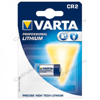 Батарейка для фото VARTA CR2 BL-1