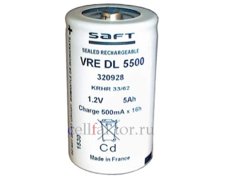 Аккумулятор NiCd SAFT VRE DL 5500