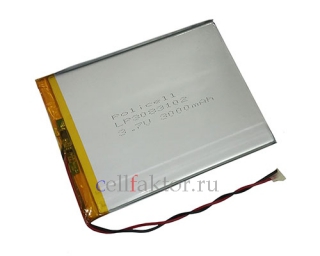 Аккумулятор литий-полимер LP3083102-PCM PoliCell