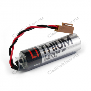 Батарейка литиевая TOSHIBA ER6V/3.6V AA with plug JAE