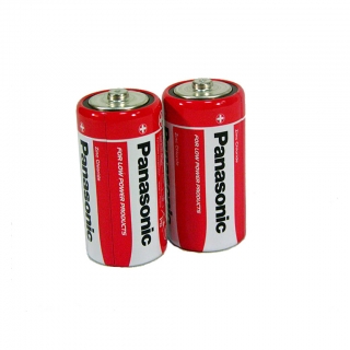 Батарейка солевая PANASONIC zinc carbon R20/373 (shrink)