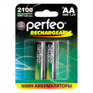 Аккумулятор Perfeo AA 2100mAh BL-2