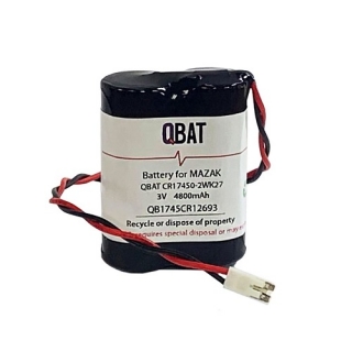 QBAT Батарея для Mazak CR17450-2WK27