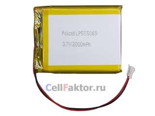 Аккумулятор литий-полимер LP555069-PCM PoliCell