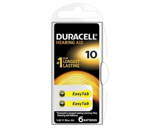 Батарейка DURACELL ActivAir DA10 PR70