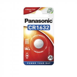 Батарейка литиевая PANASONIC CR1632 BL-1