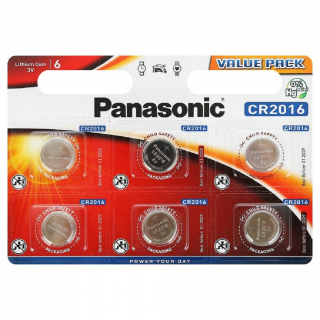 Батарейка литиевая PANASONIC CR2016 BL-6