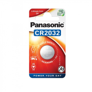 Батарейка литиевая PANASONIC CR2032 BL-1