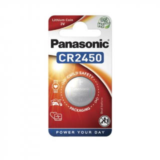 Батарейка литиевая PANASONIC CR2450 BL-1