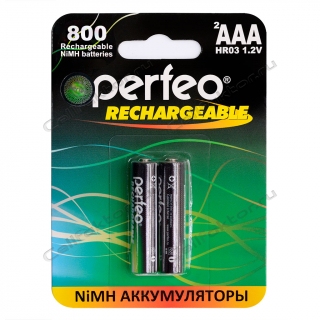 Аккумулятор Perfeo AAA 800mAh BL-2