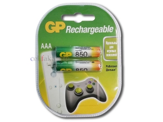 Аккумулятор GP AAA/HR03 85AAAHC-2CR2 850mAh BL-2