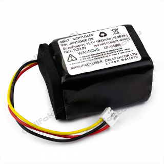 Аккумулятор для шприцевого дозатора QBAT JKN103450-I3S (3ICP 11/34/50) 11.1V 1800mAh