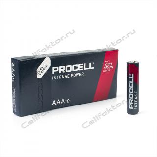Батарейка алкалиновая DURACELL PROCELL Intense LR03 BOX-10