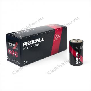 Батарейка алкалиновая DURACELL PROCELL Intense LR20 BOX-10