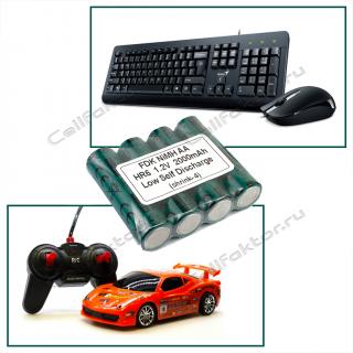 Аккумуляторы FDK NiMH AA 1.2V 2000mAh Low Self Discharge (shrink-4)