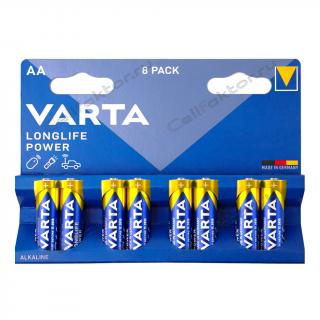 Батарейка алкалиновая VARTA Longlife Power 4906 LR6 BL-8