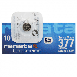 Батарейка часовая RENATA 377 BL-1