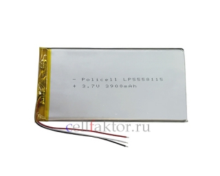 Аккумулятор литий-полимер LP5558115-PCM