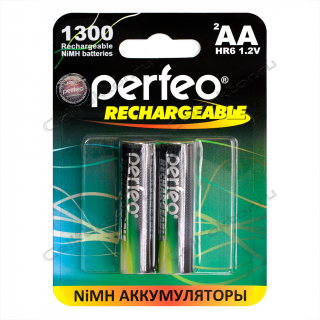 Аккумулятор Perfeo AA 1300mAh BL-2