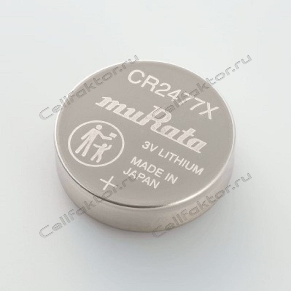 Батарейка литиевая muRata CR2477X купить оптом в СеллФактор с доставкой по Москве и России