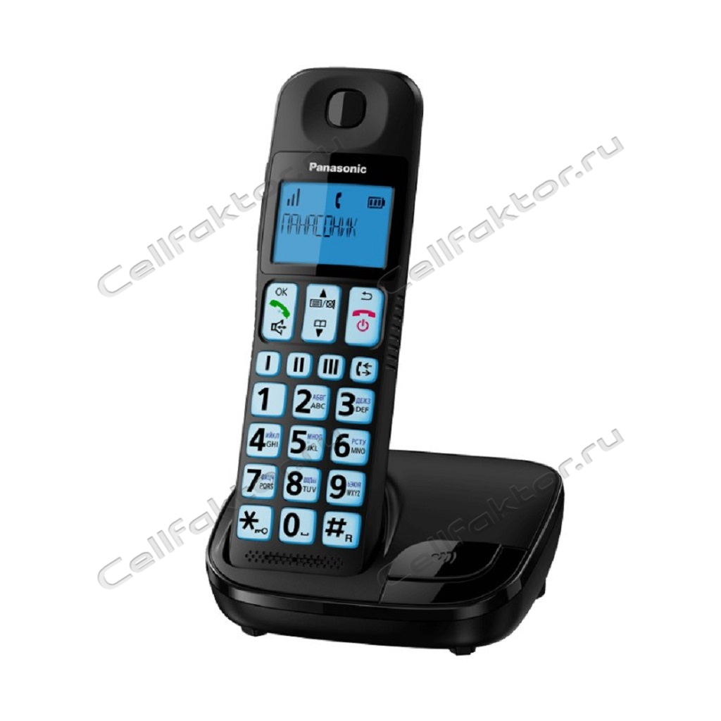Panasonic KX-TGE110RUB DECT телефон купить оптом в СеллФактор с доставкой по Москве и России