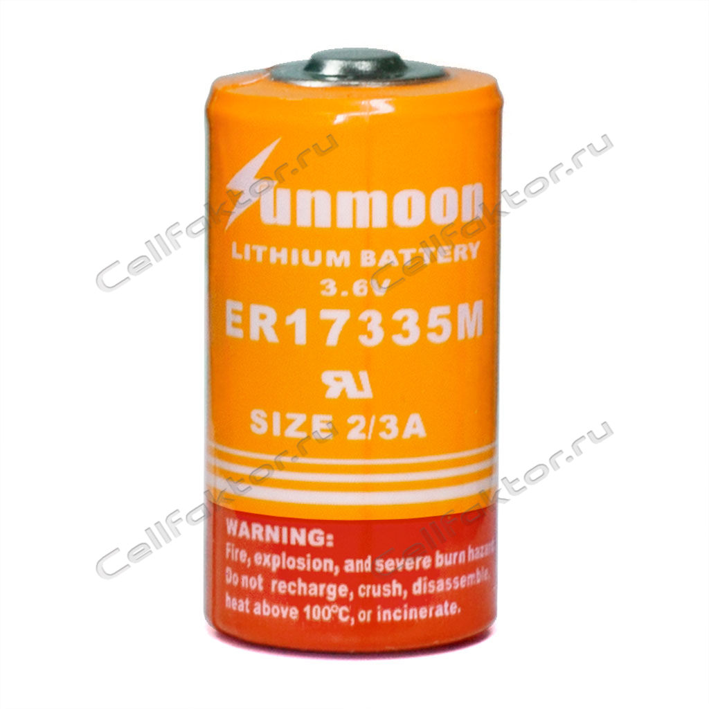 Батарейка литиевая SUNMOON ER17335M купить оптом в СеллФактор с доставкой по Москве и России